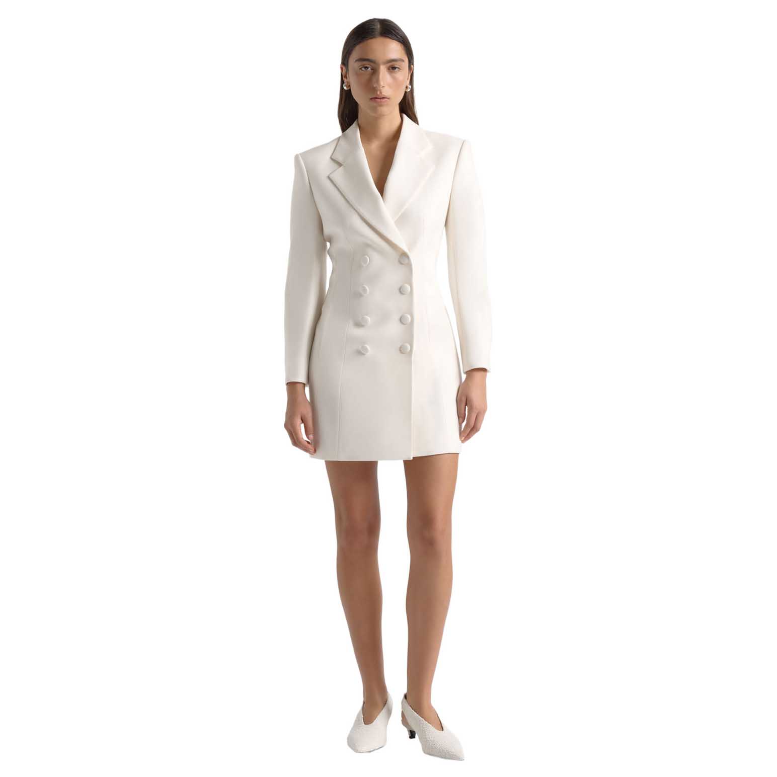 Cue Double Breasted Blazer Dress